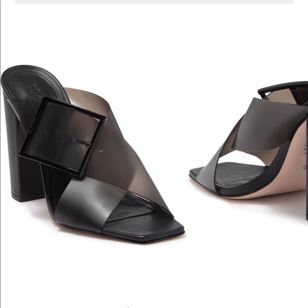 Schutz Buckled Mule Sandals (NWT)